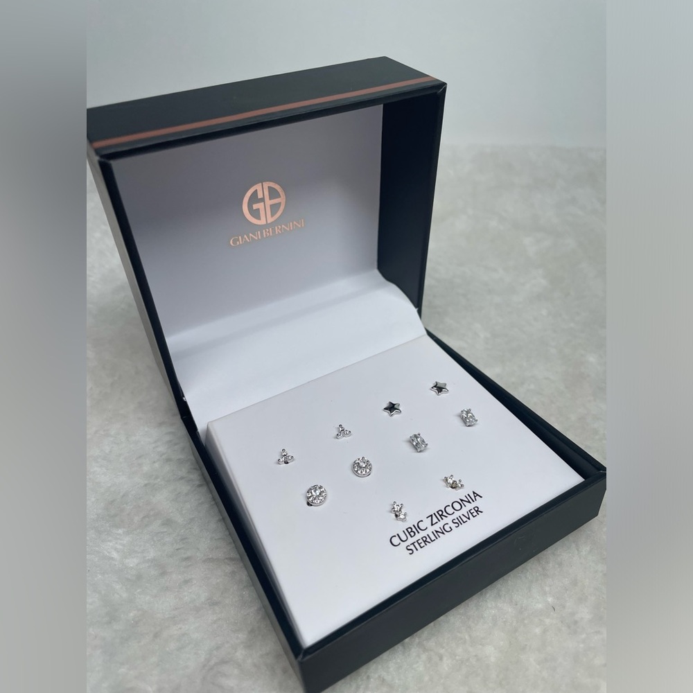 Giani Bernini steering silver 5 earrings
